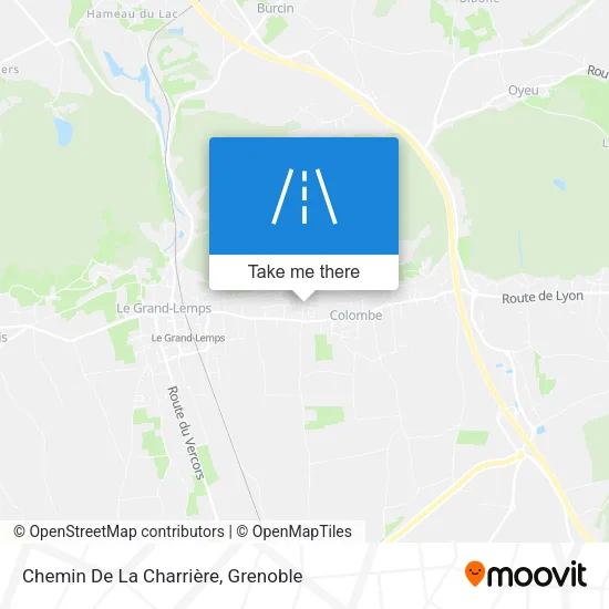 Chemin De La Charrière map
