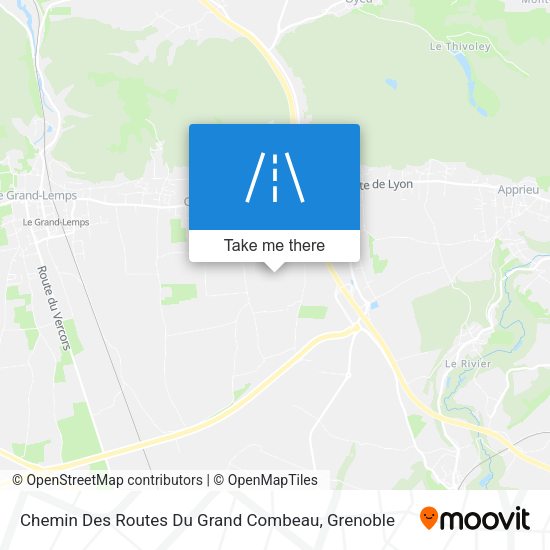 Chemin Des Routes Du Grand Combeau map