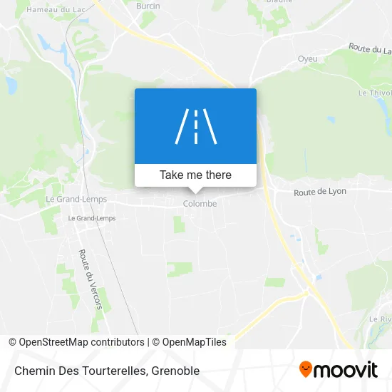 Chemin Des Tourterelles map