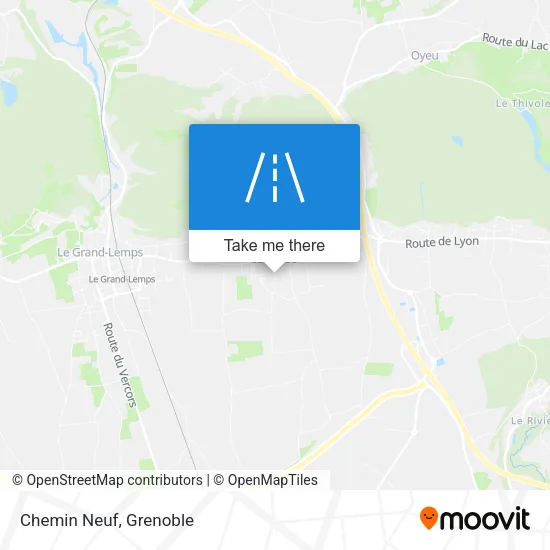 Chemin Neuf map