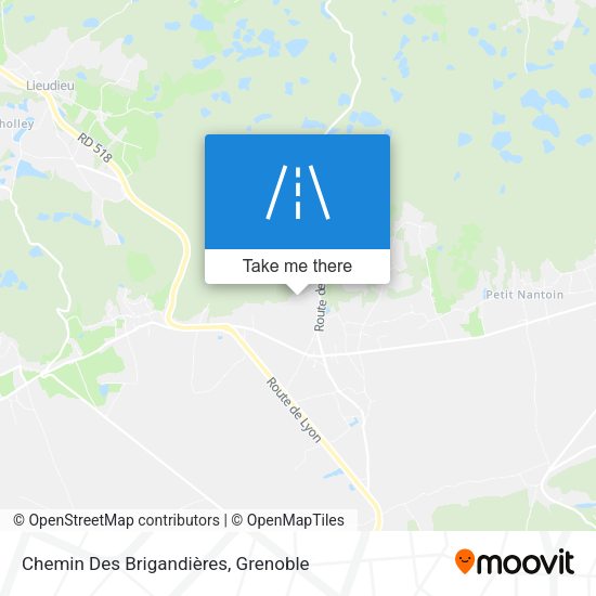 Chemin Des Brigandières map