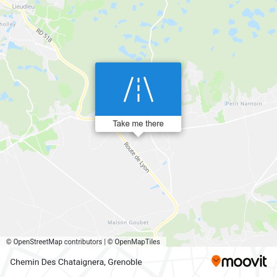 Chemin Des Chataignera map