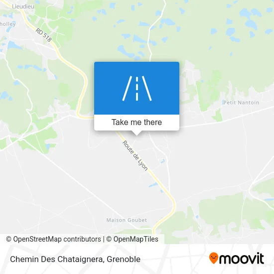 Chemin Des Chataignera map