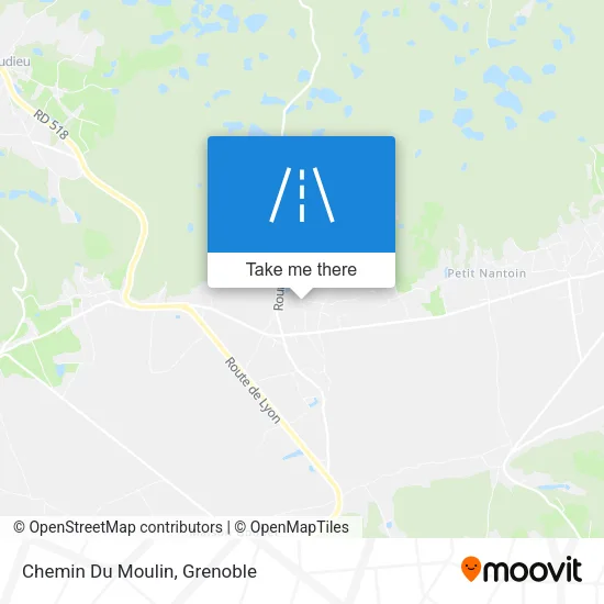 Chemin Du Moulin map