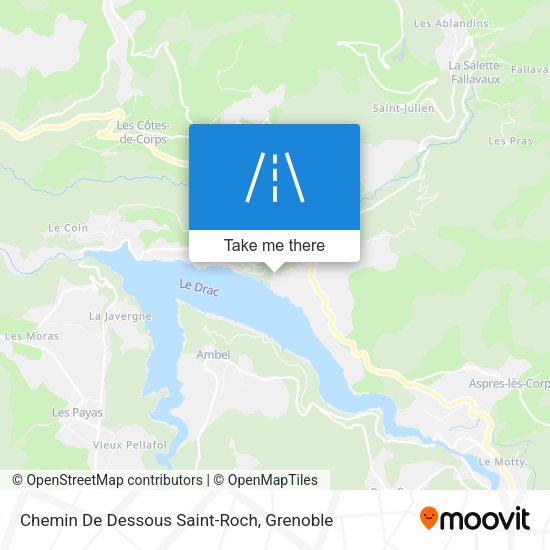 Chemin De Dessous Saint-Roch map