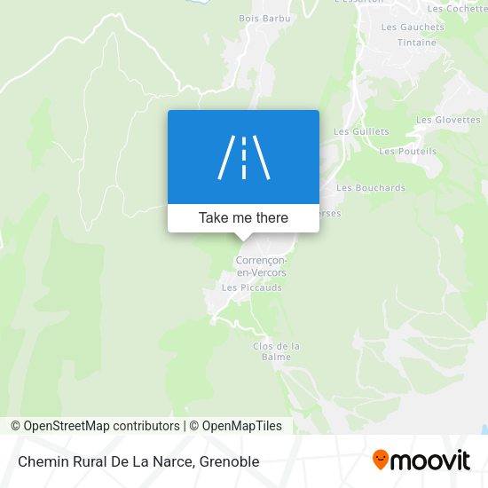 Chemin Rural De La Narce map