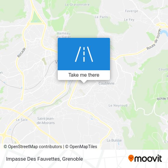 Impasse Des Fauvettes map
