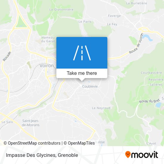 Impasse Des Glycines map