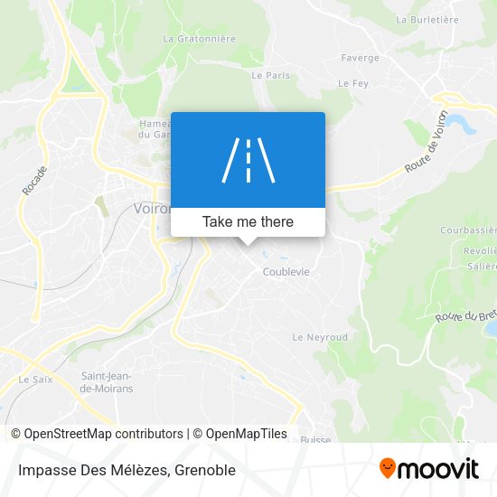 Impasse Des Mélèzes map