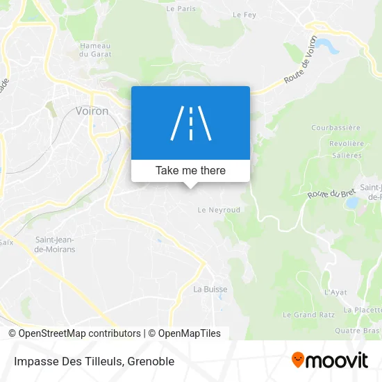 Impasse Des Tilleuls map