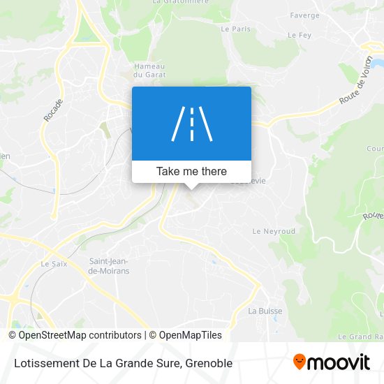 Lotissement De La Grande Sure map