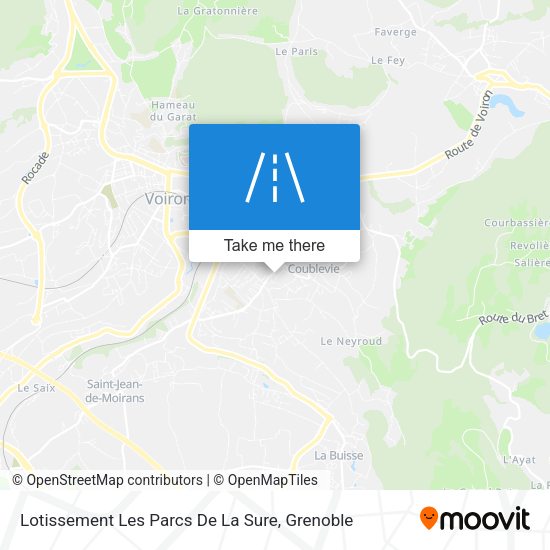Lotissement Les Parcs De La Sure map