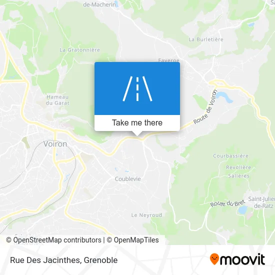 Rue Des Jacinthes map