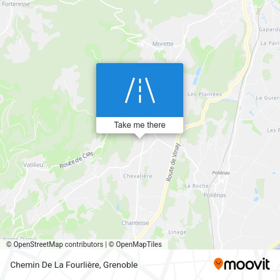 Chemin De La Fourlière map