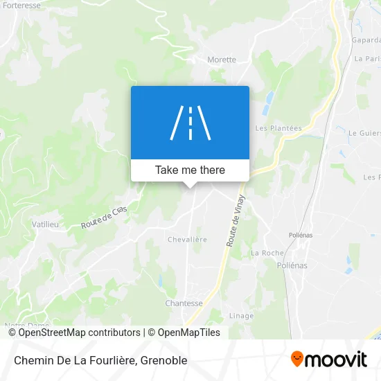 Chemin De La Fourlière map