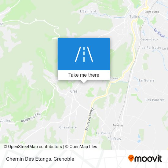 Chemin Des Étangs map