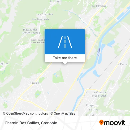 Chemin Des Cailles map