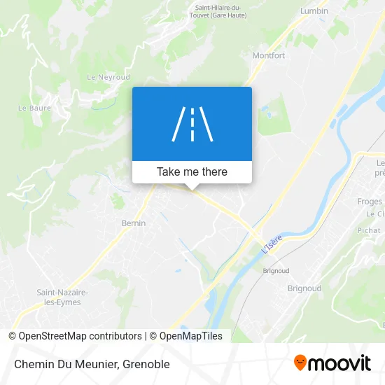 Chemin Du Meunier map