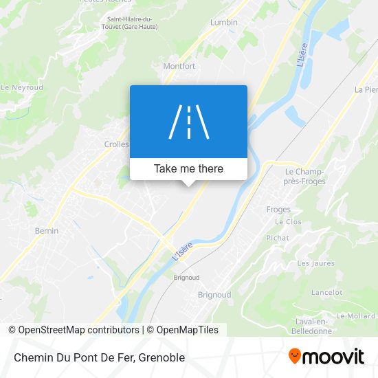 Chemin Du Pont De Fer map