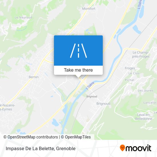 Impasse De La Belette map