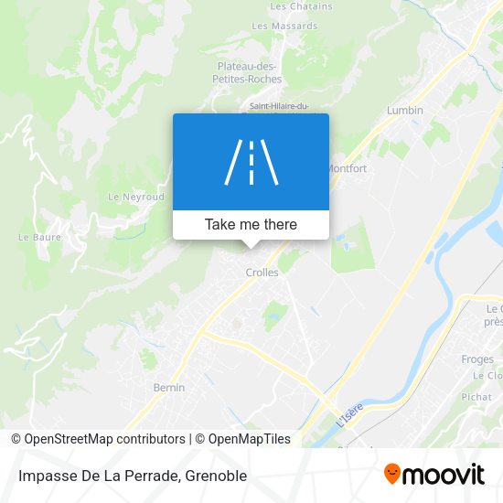 Impasse De La Perrade map