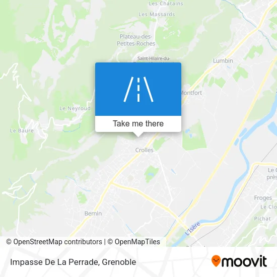 Impasse De La Perrade map