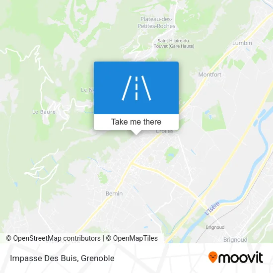 Impasse Des Buis map
