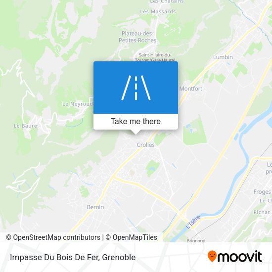 Impasse Du Bois De Fer map