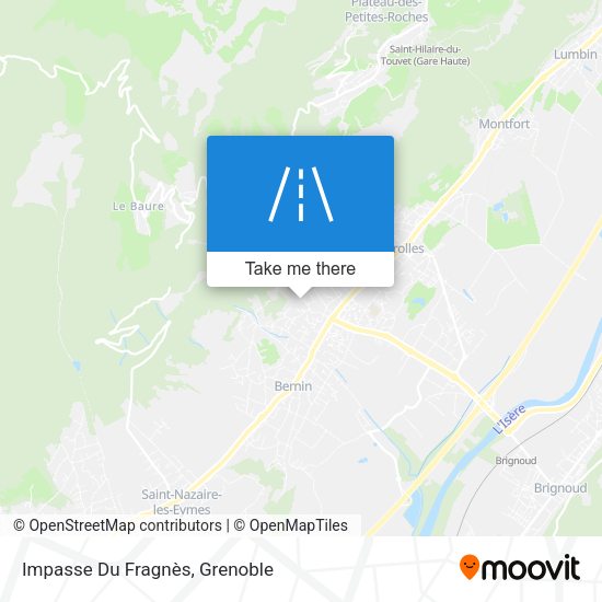Impasse Du Fragnès map