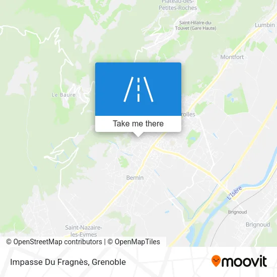 Impasse Du Fragnès map