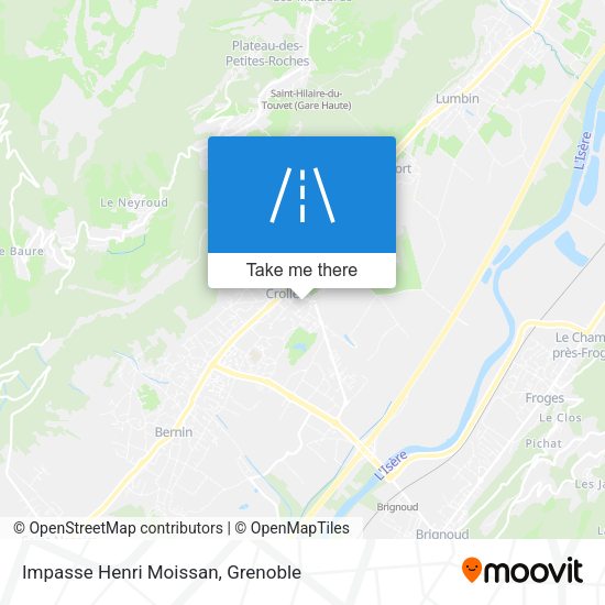 Impasse Henri Moissan map