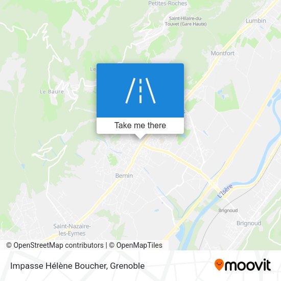 Impasse Hélène Boucher map