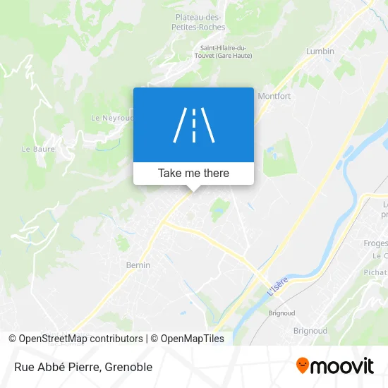 Rue Abbé Pierre map