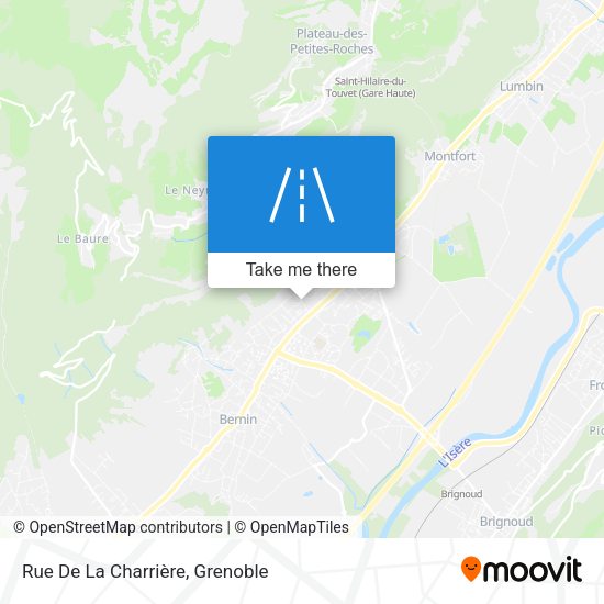 Rue De La Charrière map