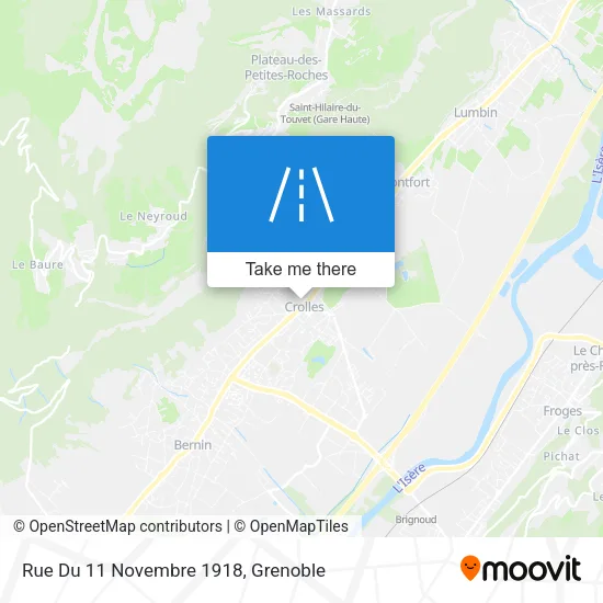 Rue Du 11 Novembre 1918 map