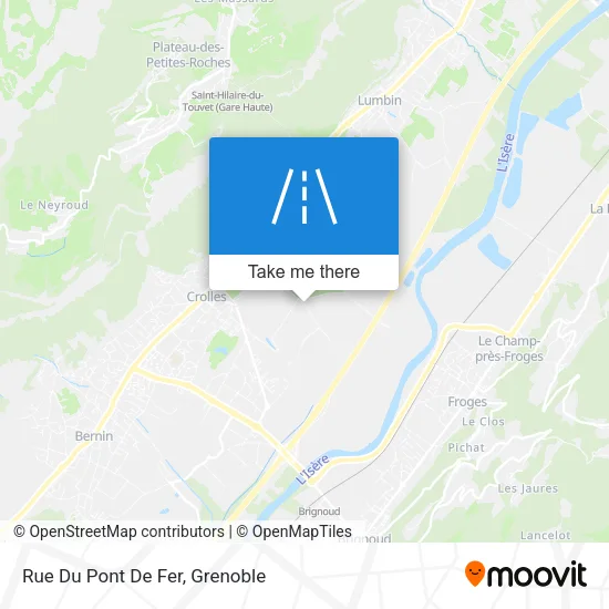 Rue Du Pont De Fer map