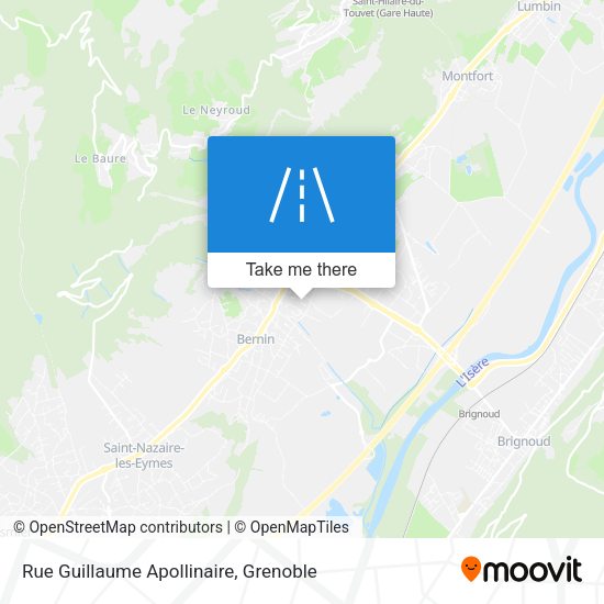 Rue Guillaume Apollinaire map
