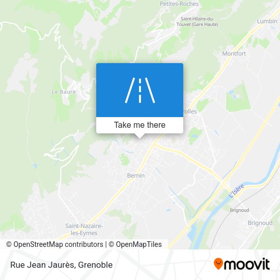 Rue Jean Jaurès map