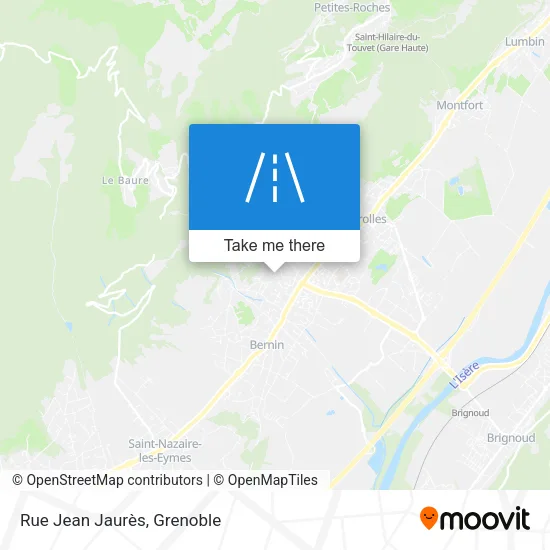 Rue Jean Jaurès map