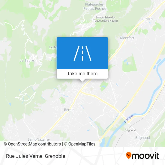 Rue Jules Verne map
