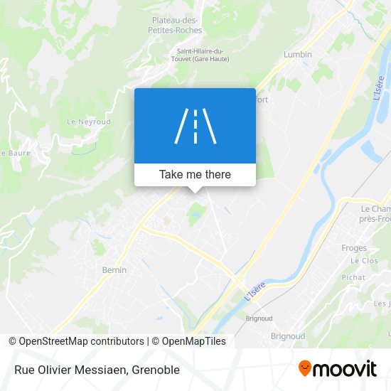 Rue Olivier Messiaen map