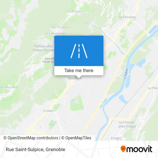 Rue Saint-Sulpice map