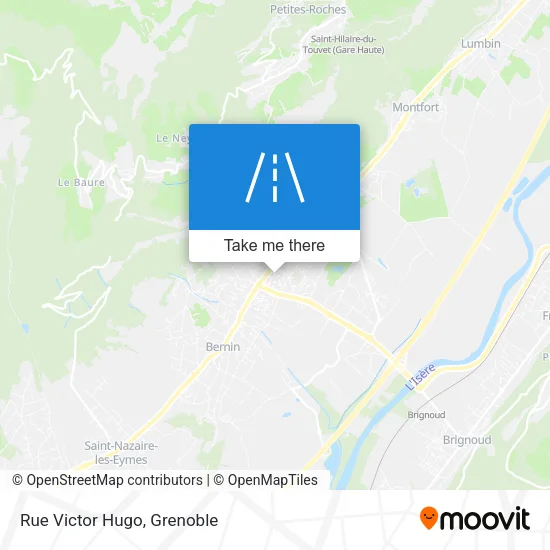 Rue Victor Hugo map