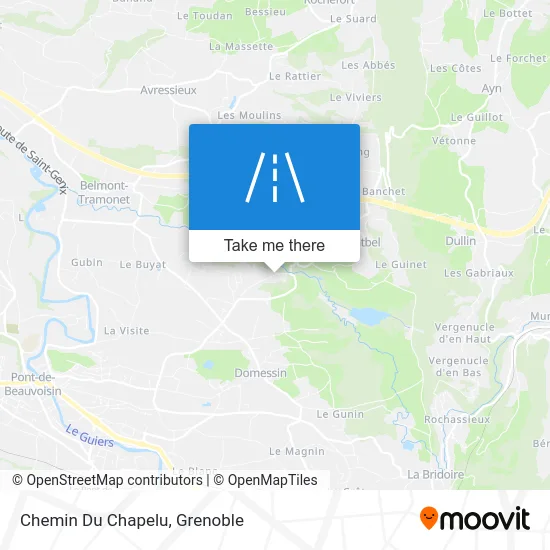 Chemin Du Chapelu map