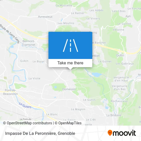 Impasse De La Peronnière map