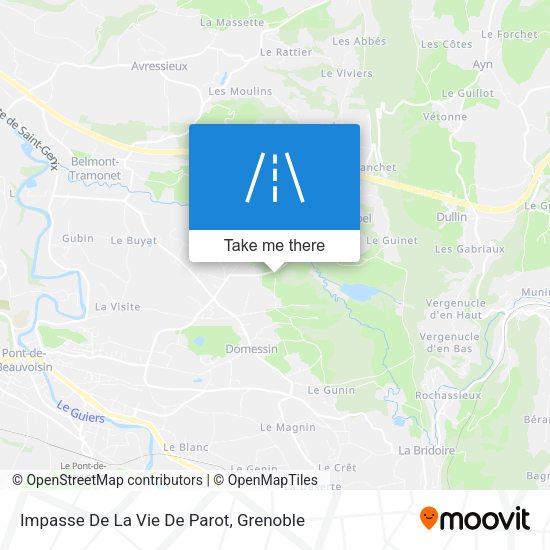 Impasse De La Vie De Parot map