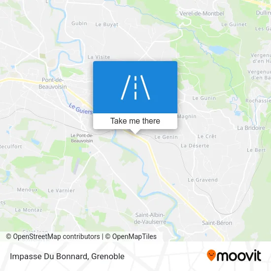 Impasse Du Bonnard map