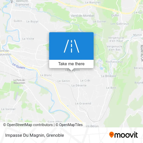 Impasse Du Magnin map