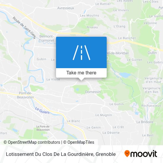 Lotissement Du Clos De La Gourdinière map