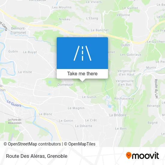 Route Des Aléras map